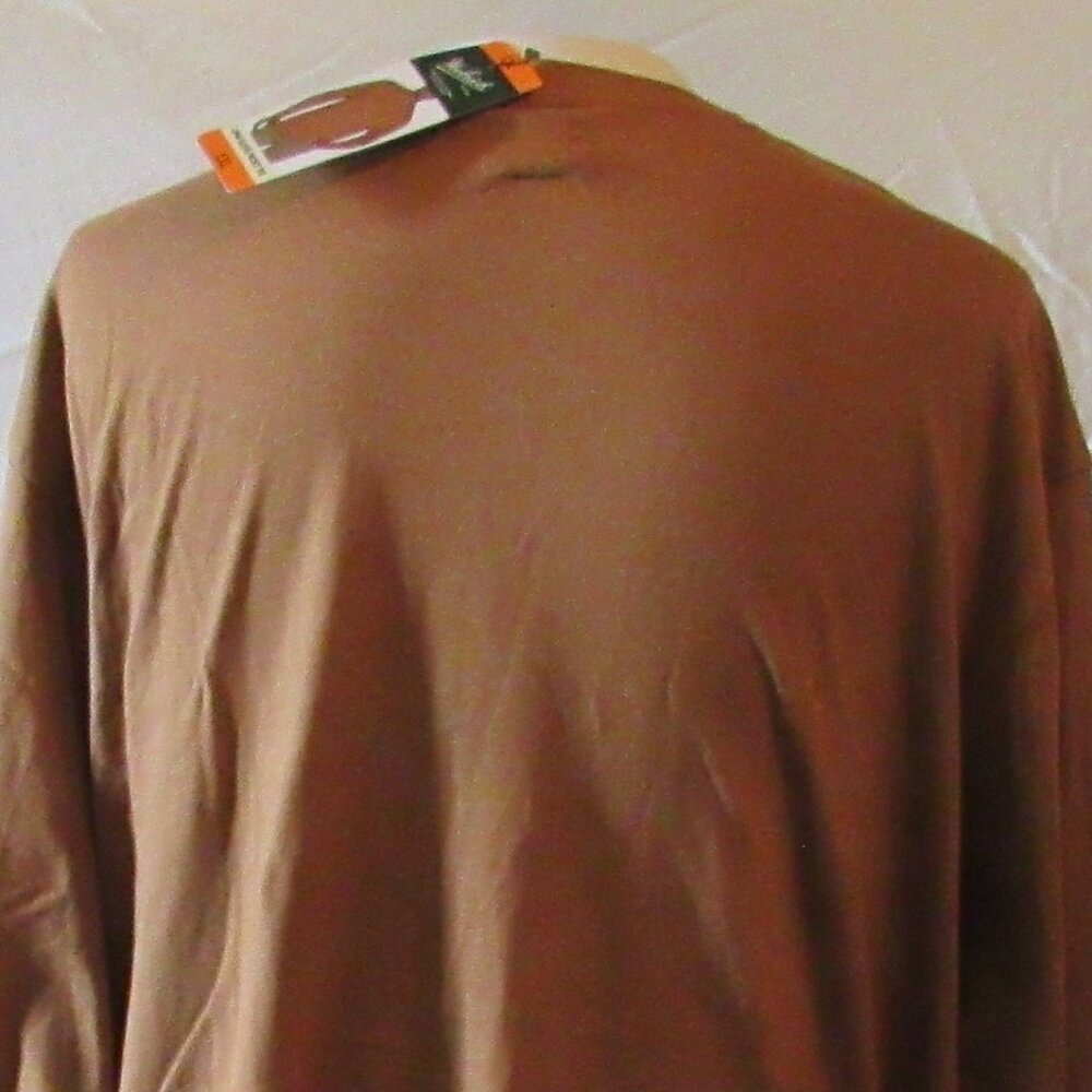 NWT Woolrich Brown Long Sleeve Pocket Tee Size XXL Green Label Collection - Picture 3 of 10